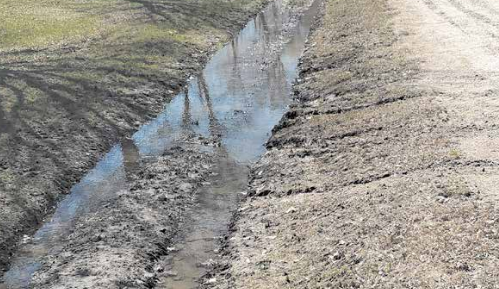 Some Damage is Being Done by All-Terrain Vehicle Traffic